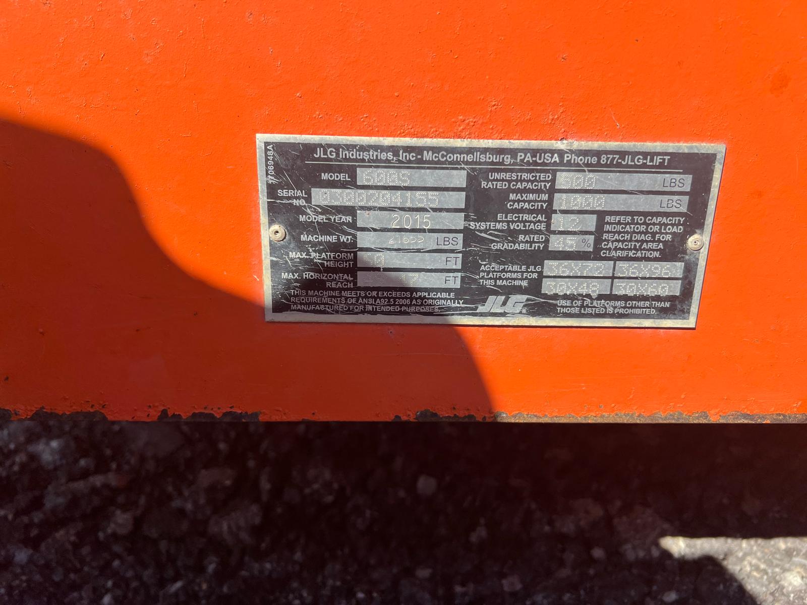 Sold - Telescopic Boom Lift - View 6